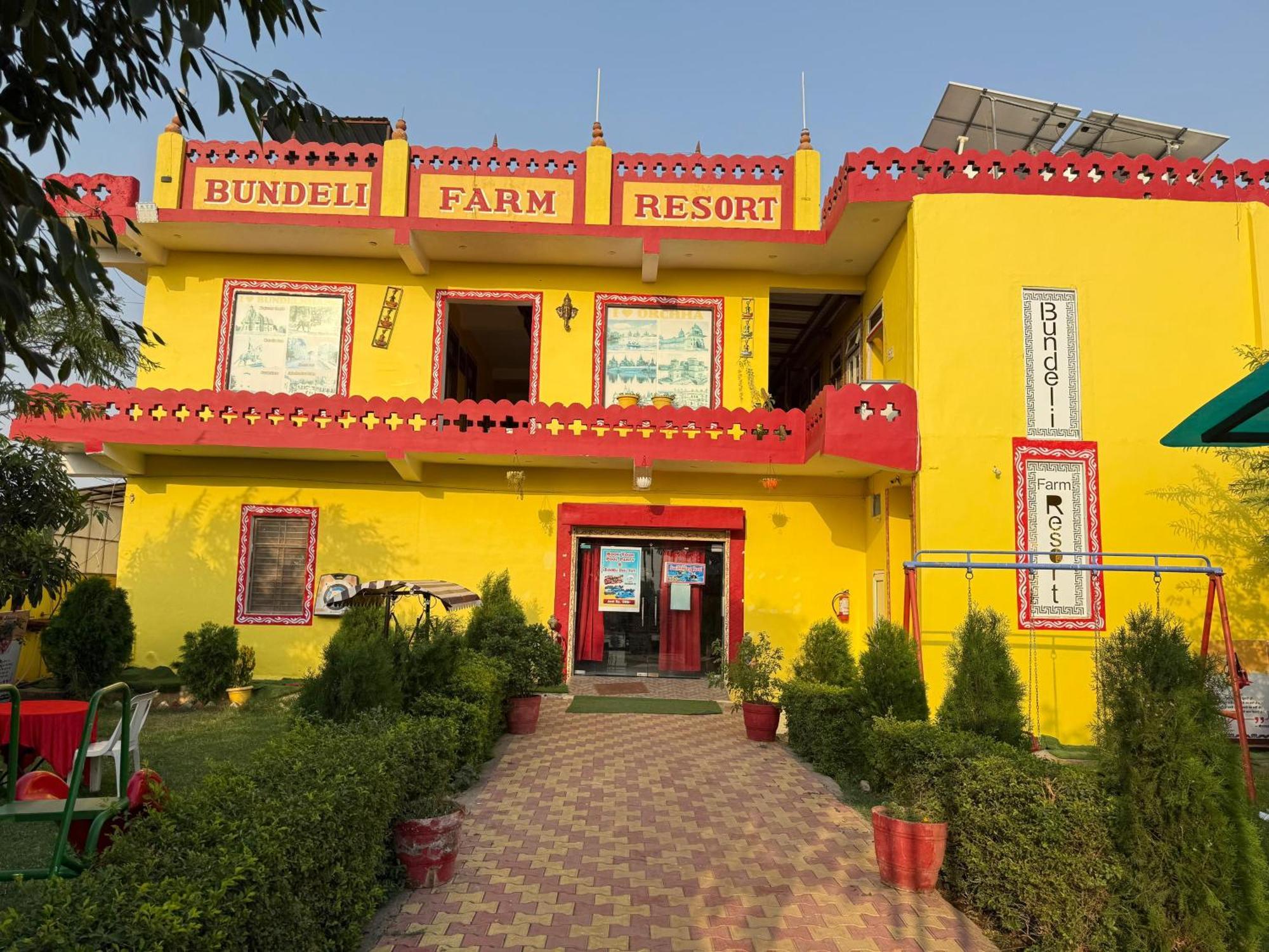 Bundeli Farm Resort & Banquet Orchha Exterior foto
